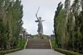 03.09.2021 Volgograd. Mamayev Kurgan is an ensemble monument dedicated to the victory in the Battle of Stalingrad, one