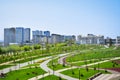 City park near Mamayev Kurgan in Volgograd