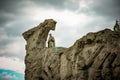 Volgograd, Volgograd region, Russia, 10.01.2017. Attraction of the city of Volgograd, sculptures on Mamaev Kurgan