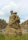 Volgograd Russia city view war victory statue
