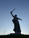 VOLGOGRAD, RUSSIA - MAY 2023: Video of an epic monument in the center of the city The birthplace of the famous Soviet