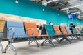 Volgograd, Russia - November 4. 2016. Waiting room at Gumrak Airport Royalty Free Stock Photo