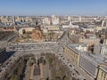 Volgograd. Temple of Alexander Nevsky in Volgograd. Eternal flame. Square of the Fallen Fighters. View of the city and the Volga