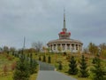 Volgograd, Volgograd region, Russia - 11.05.2021. View of the restaurant \