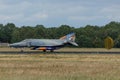 Volkel Netherlands June 13 2019: Greek Air Force McDonnell Douglas F-4 Phantom II at Luchtmachtdagen