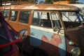 Volks wagen Kombi rusty old show vintage cars