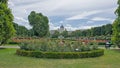 Volksgarten park and rosegarden in Vienna Royalty Free Stock Photo