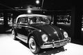 Volkswagen Beetle, classic car. Retro car. Classic Car exhibition - Heydar Aliyev Center, Baku, Azerbaijan 26,04,2017 Royalty Free Stock Photo