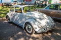 1963 Volkswagen Beetle Deluxe Ragtop Sunroof Royalty Free Stock Photo