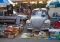 Volkswagen beetle owner sell used VW decoration and parts