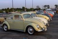 Volkswagen beetle show in club meeting in Bangkok Royalty Free Stock Photo