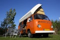 Volkswagen camper van Royalty Free Stock Photo