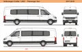 Volkswagen Crafter Passenger Van L4H2 2017-2018