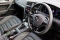 Volkswagen e-Golf 2017 Interior Royalty Free Stock Photo