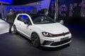Volkswagen Golf GTI Clubsport - world premiere. Royalty Free Stock Photo
