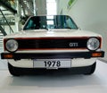 Volkswagen Golf Mk1 GTI at Volkswagen Museum Royalty Free Stock Photo