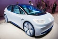 Volkswagen ID Concept autonomous electric car Royalty Free Stock Photo