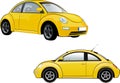 Volkswagen New Beetle Royalty Free Stock Photo