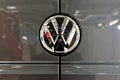 Volkswagen stylish logo and shiny badge