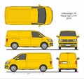Volkswagen T6 Cargo Van SWB L1H1 2015-present Royalty Free Stock Photo