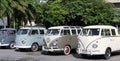 Volkswagen vans line-up in Bangkok