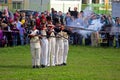 Volley of French infantry