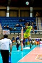 Volley jump service