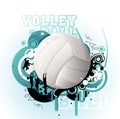 Volley vector illustration