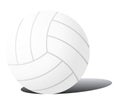 Volleyball ball on white - vector