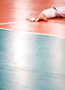 Volleyball floor