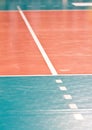 Volleyball floor