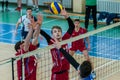 volleyball game dnipro vs kazhani ukrainian super league men