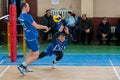 volleyball game dnipro vs kazhani ukrainian super league men Royalty Free Stock Photo