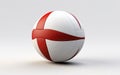 Volleyball Illustration, Clear Background -Generative Ai