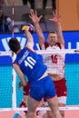 Volleyball Intenationals Nations League Men - Polonia Vs Serbia Royalty Free Stock Photo