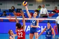 Volleyball Intenationals Nations League Women - United States (usa) Vs Serbia Royalty Free Stock Photo