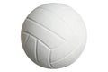 Volleyball isolated on a white background with clipping path Royalty Free Stock Photo