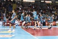 Volleyball Italina Supercup Men Finals - Sir Safety Perugia vs Modena Volley Royalty Free Stock Photo