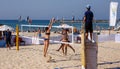 Volleyball on the sand, Tel Aviv world championship.