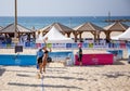 Volleyball on the sand, Tel Aviv world championship.