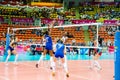 Volleyball World Grand Prix 2014 Royalty Free Stock Photo