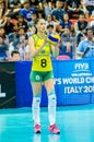 Volleyball World Grand Prix 2014 Royalty Free Stock Photo