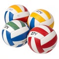 Volleyballs on transparent background Royalty Free Stock Photo