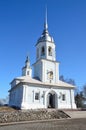 Vologda, Russia. The church of Alexander Nevsky on Kremlevskaya square in Vologda