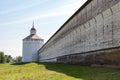 Vologda tower. Kirillo-Belozersky monastery. Monastery of the Russian Orthodox Church, located in the city of Kirillov, Vologda Royalty Free Stock Photo