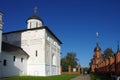 Volokolamsk, Moscow region, Russia - September, 2020: Volokolamsk Kremlin. The architectural ensemble in Volokolamsk. Holy