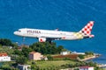 Volotea Airbus A320 airplane at Split Airport in Croatia