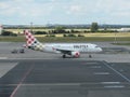 Volotea Airbus A319 on the runway