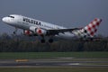 Volotea Plane taking off from airport