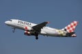 Volotea Plane taking off from airport